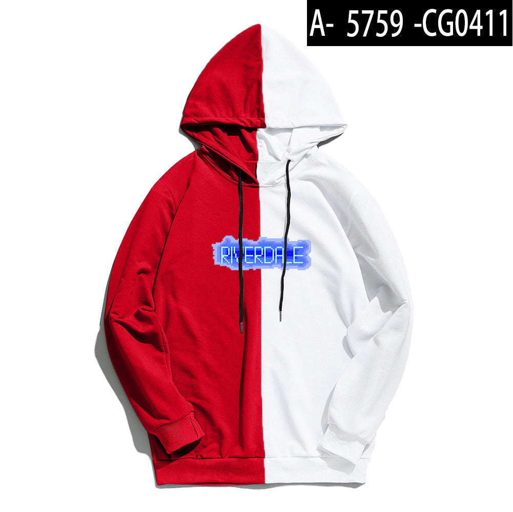 RIVERDALE SPLICE COLOR HOODIES