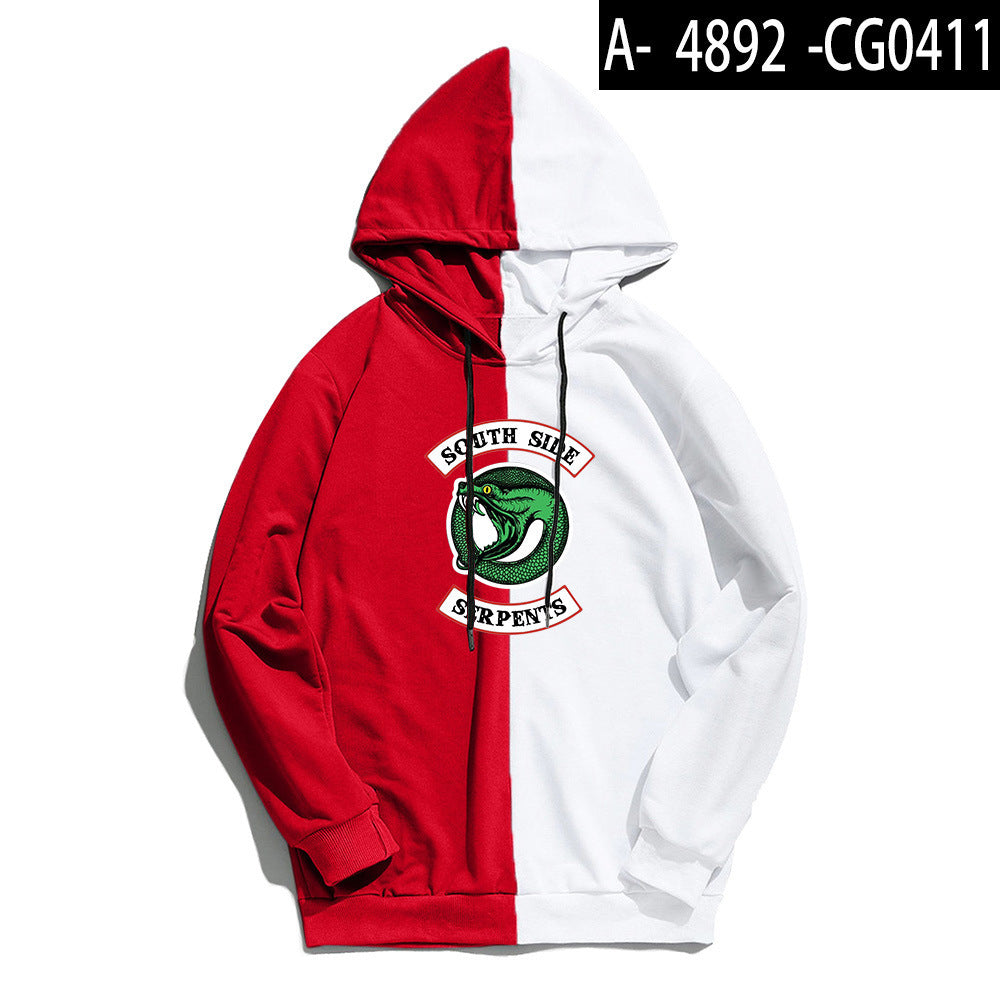 RIVERDALE SPLICE COLOR HOODIES