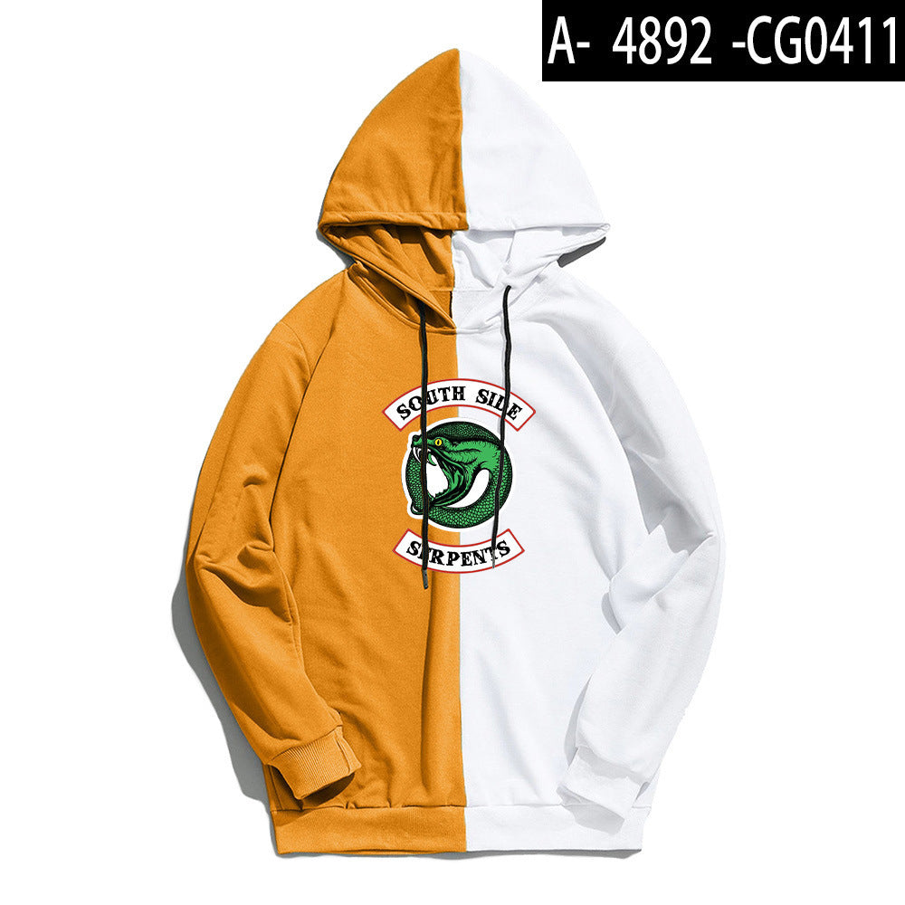 RIVERDALE SPLICE COLOR HOODIES