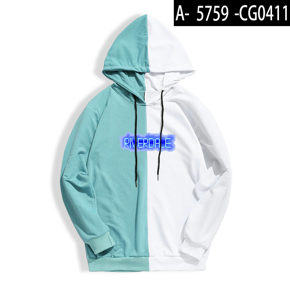 RIVERDALE SPLICE COLOR HOODIES