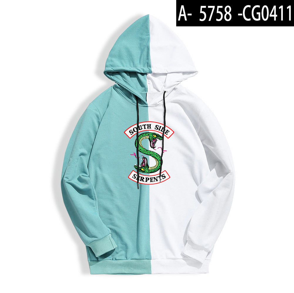 RIVERDALE SPLICE COLOR HOODIES