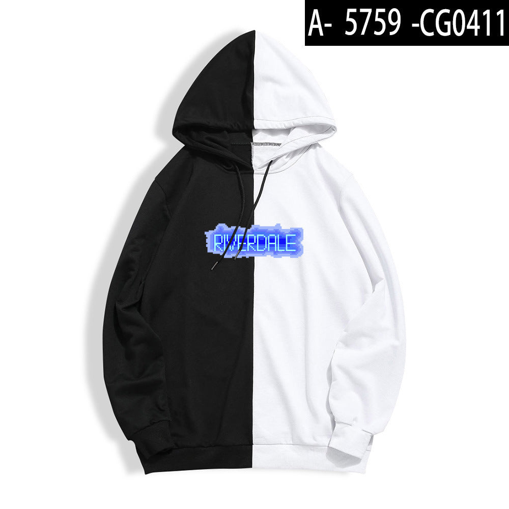 RIVERDALE SPLICE COLOR HOODIES