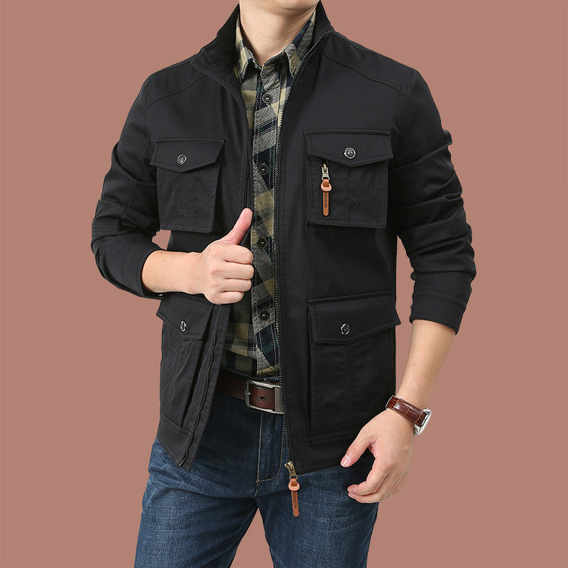 Fashion Work Clothes Men's Leisure Windproof Jacket